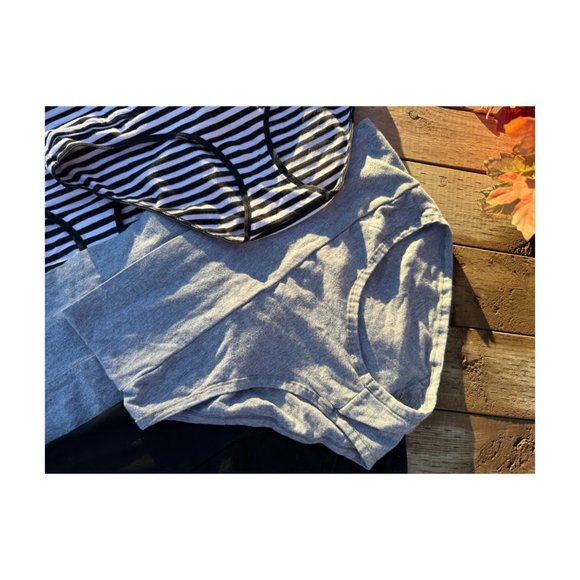 Bundle of 5 Maternity Briefs Underwear Motherhood Maternity & Thyme Maternity Sz - Picture 3 of 10